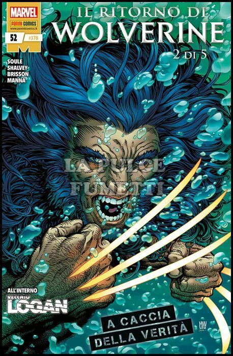 WOLVERINE #   378 - WOLVERINE 52 - IL RITORNO DI WOLVERINE 2 (DI 5)